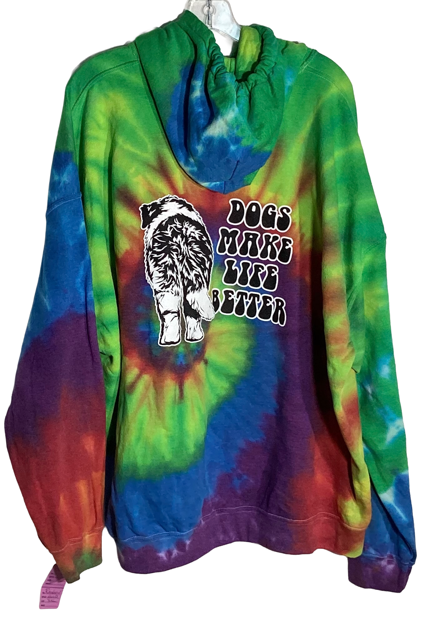 Gibson's Funk Wear Hoodies "Rainbow Swirl”