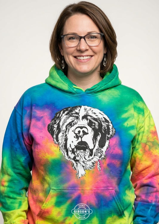 Gibson's Funk Wear Hoodies "Gibson Swirl" HEAD shot