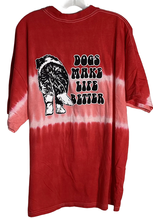 "Red Stripe" Best Therapists have Paws T-shirt