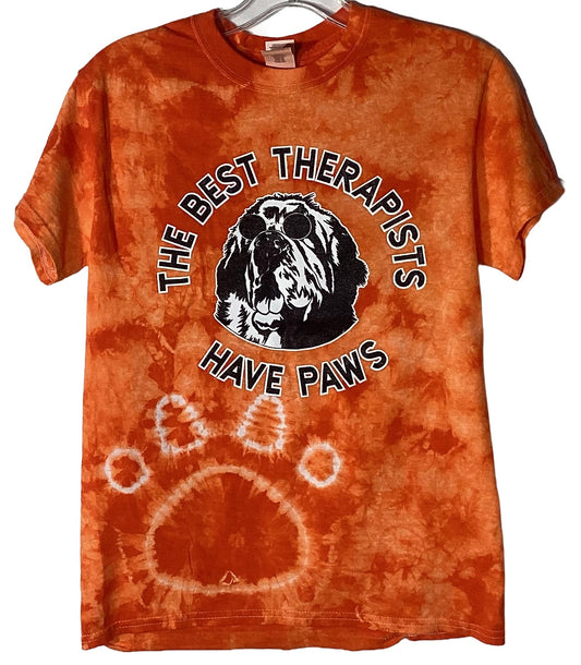 "Orange Crush" Best Therapists have Paws T-shirt