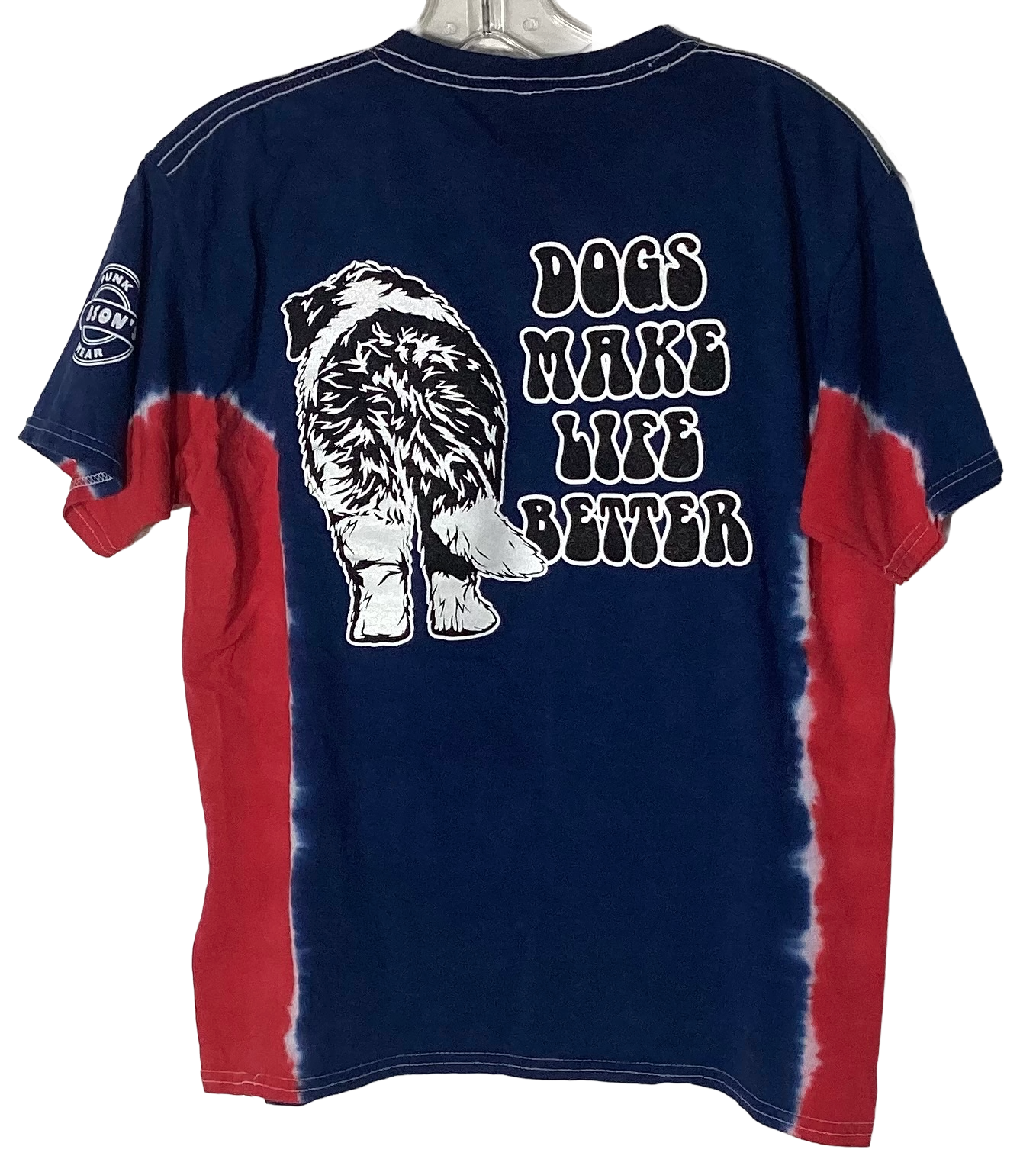 "Navy Stripe" Best Therapists Have Paws T-shirt