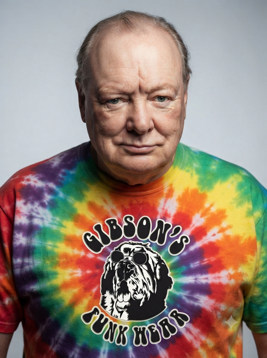 "Santana" Swirl Gibson's Funk Wear T-shirt
