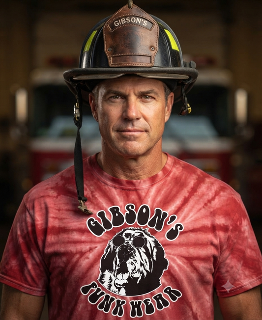 "Grateful Red" Gibson's Funk Wear T-shirt