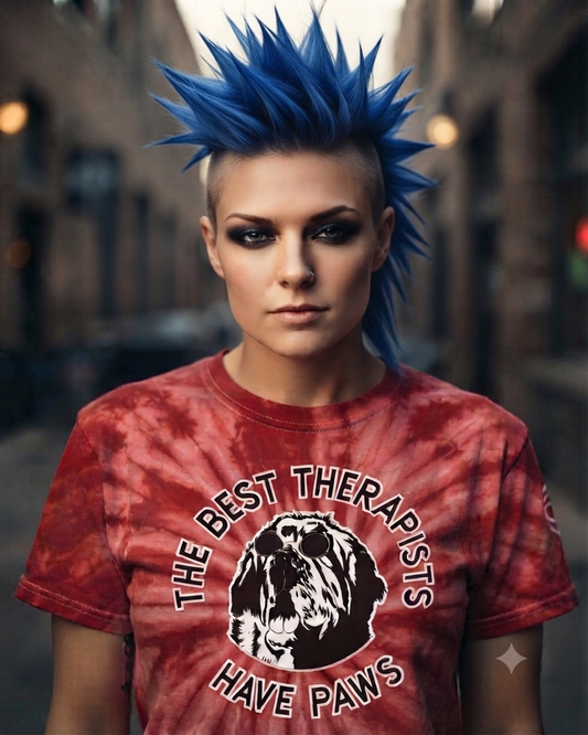 "Grateful RED" The Best Therapists... Have Paws T-shirts
