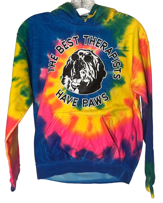 Best Therapists have Paws Hoodie “Gibson Swirl"