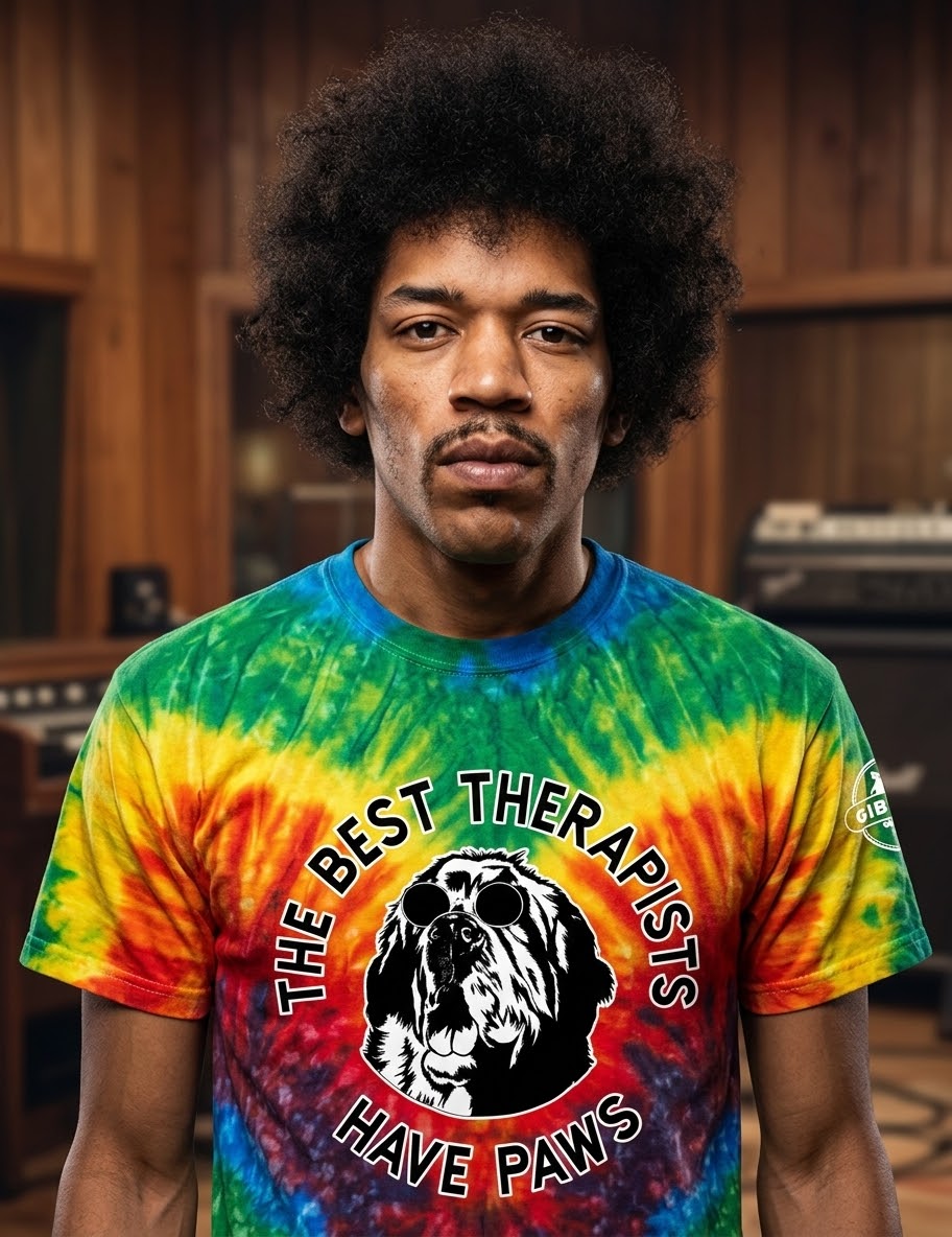"Hendrix" The Best Therapists... Have Paws T-shirts