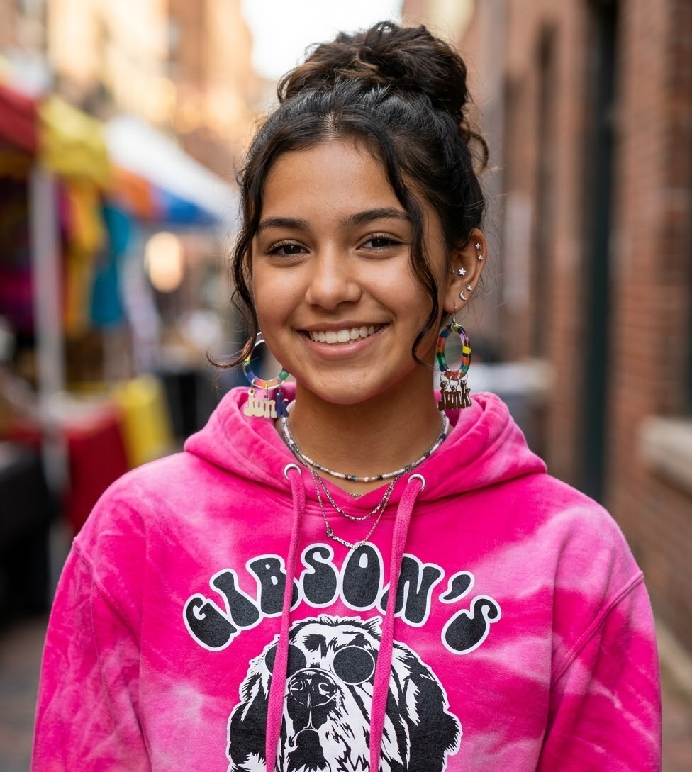 "HOT Pink" Gibson's Funk Wear Hoodies