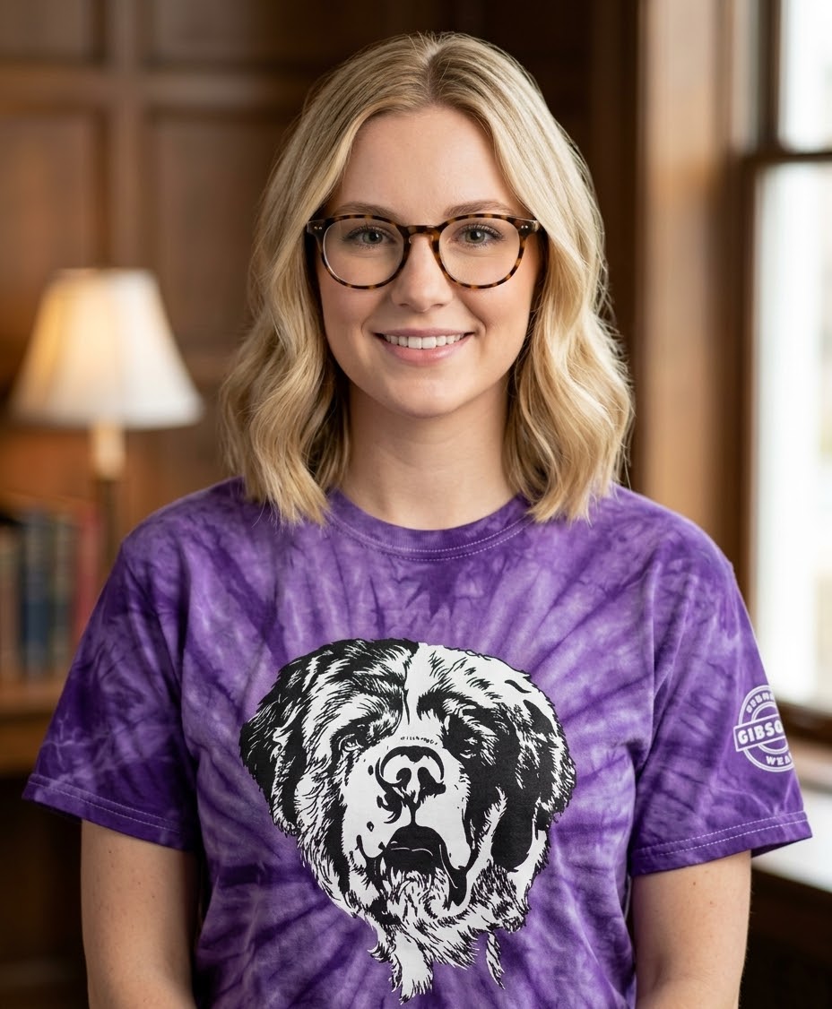 "Purplicious" Gibsons Funk Wear T-shirts Head Shot