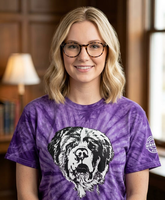 "Purplicious" Gibsons Funk Wear T-shirts Head Shot